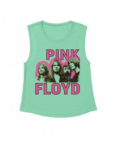 Pink Floyd Ladies' Muscle Tank Top | Paramount Theater Concert Poster Image Shirt $16.15 Shirts