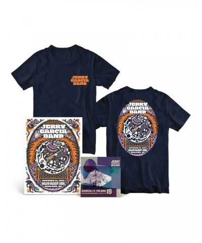 Jerry Garcia Band – GarciaLive Volume 19: October 31st 1992 CD or Digital Download Poster & Organic T-Shirt Bundle $23.56 CD