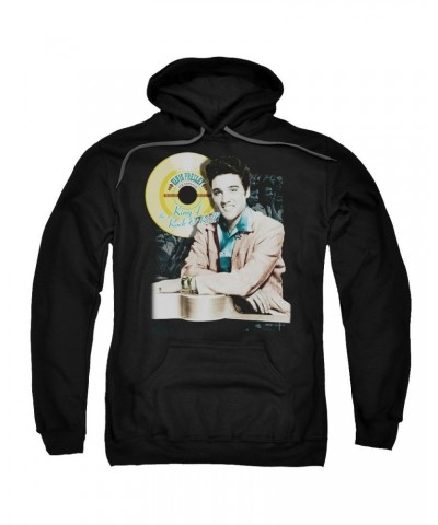Elvis Presley Hoodie | GOLD RECORD Pull-Over Sweatshirt $13.76 Sweatshirts