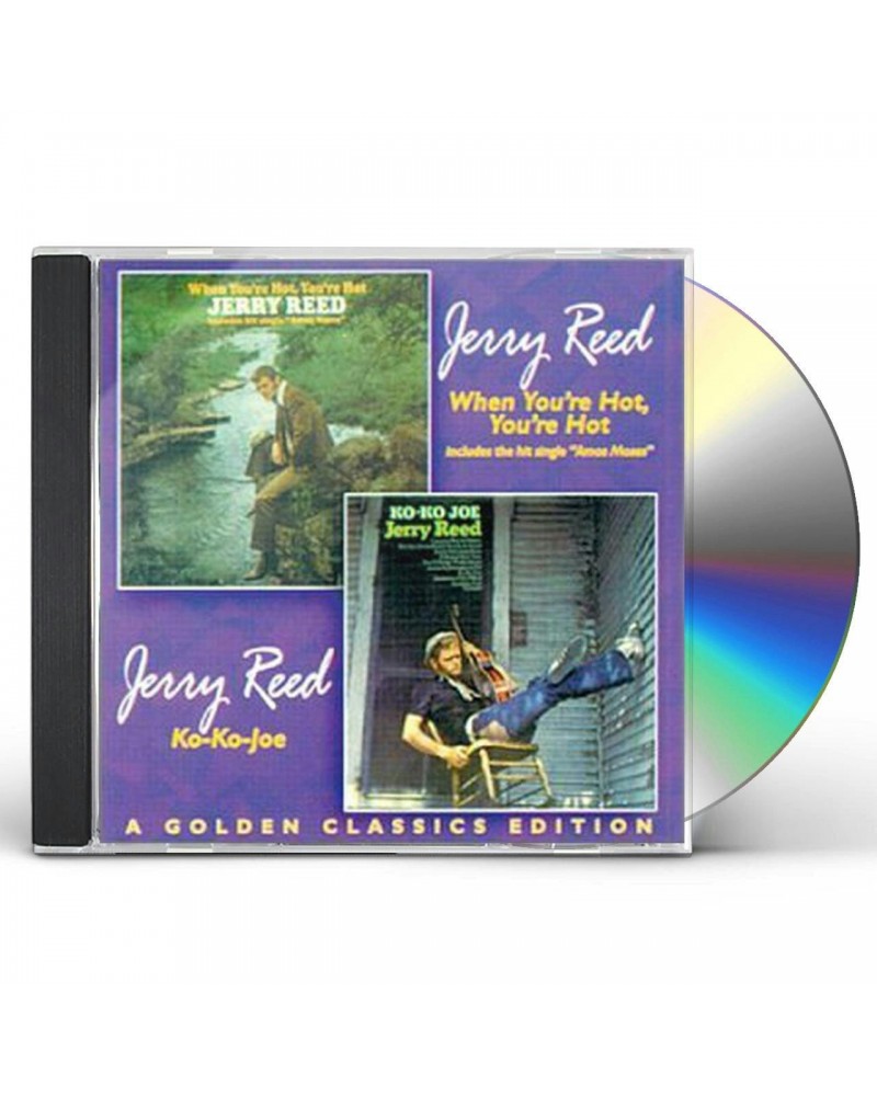 Jerry Reed WHEN YOU'RE HOT YOU'RE HOT / KO-KO-KO JOE CD $5.90 CD