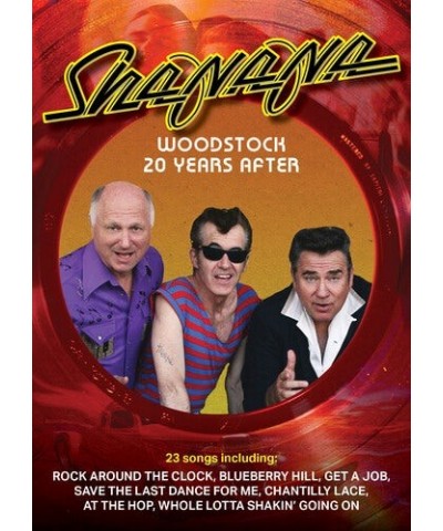 Sha Na Na WOODSTOCK: 20 YEARS AFTER DVD $6.38 Videos