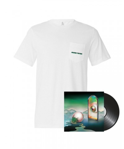 Nick Hakim Green Twins LP + T-Shirt Bundle $21.15 Vinyl