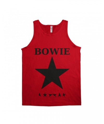 David Bowie Unisex Tank Top | Bowie Stars Shirt $12.48 Shirts