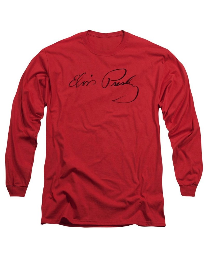 Elvis Presley T Shirt | SIGNATURE SKETCH Premium Tee $9.24 Shirts
