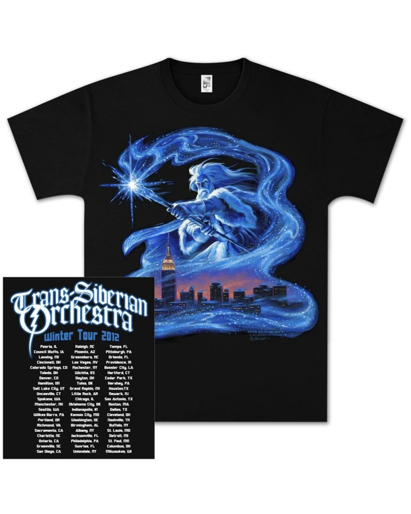 Trans-Siberian Orchestra Skyline Wizardry Tour T-Shirt $12.00 Shirts