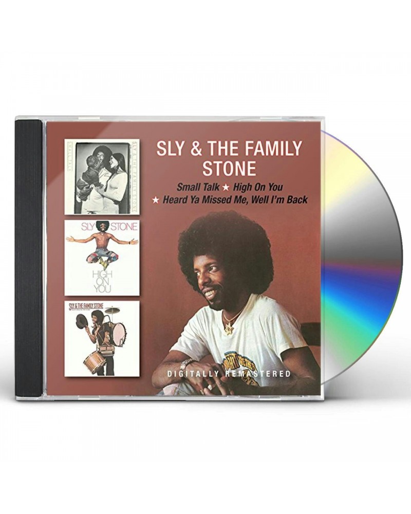 Sly & The Family Stone SMALL TALK / HIGH ON YOU / HEARD YA MISSED ME CD $5.11 CD