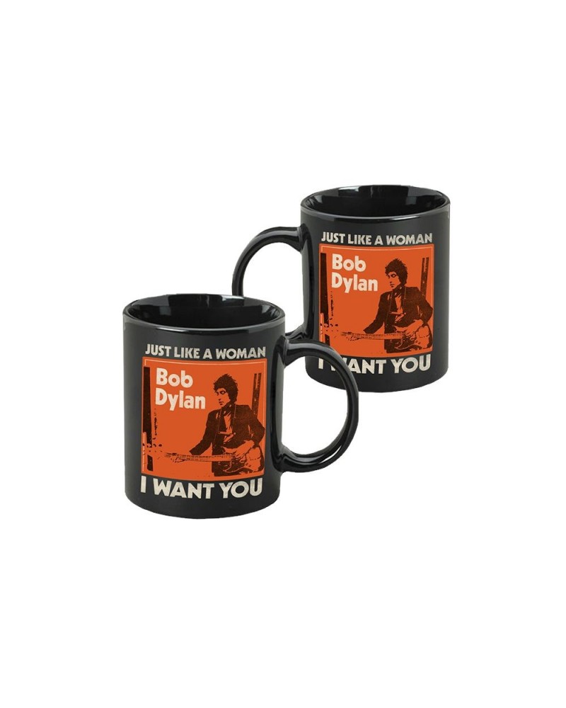 Bob Dylan Just Like a Woman Mug $5.85 Drinkware