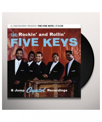 Five Keys ROCKIN' & ROLLIN'-6 JUMP CAPITOL RECORDINGS Vinyl Record $3.31 Vinyl