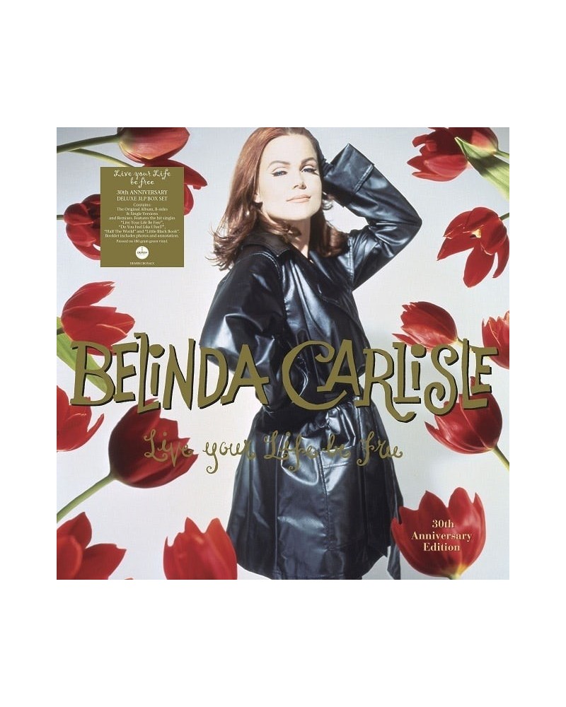 Belinda Carlisle Live Your Life Be Free: 30th Anniversary/3LP Vinyl Record $78.25 Vinyl