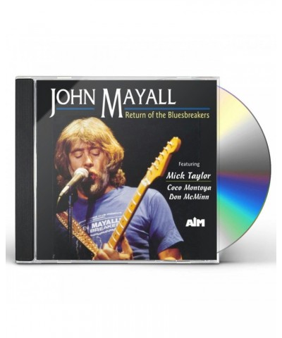 John Mayall RETURN OF THE BLUEBREAKERS CD $5.80 CD