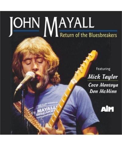 John Mayall RETURN OF THE BLUEBREAKERS CD $5.80 CD