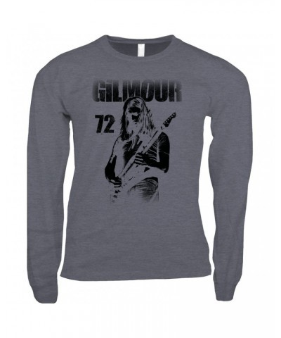 David Gilmour Long Sleeve Shirt | Gilmour 1972 Design Distressed Shirt $8.99 Shirts