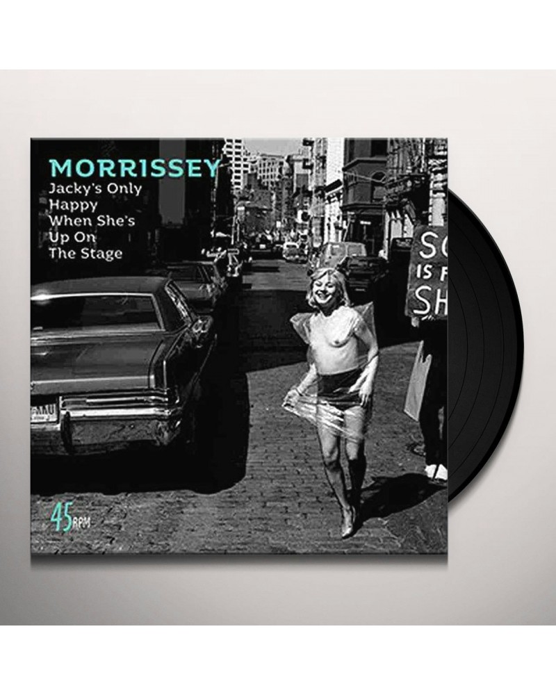 Morrissey JACKY'S ONLY HAPPY WHEN SHE'S UP ON THE STAGE Vinyl Record $5.33 Vinyl