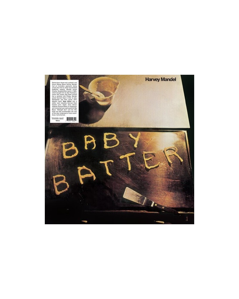 Harvey Mandel Baby Batter Vinyl Record $9.62 Vinyl