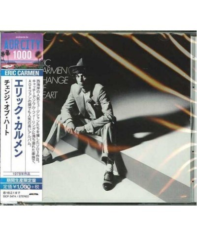 Eric Carmen CHANGE OF HEART (BONUS TRACK) CD $5.62 CD