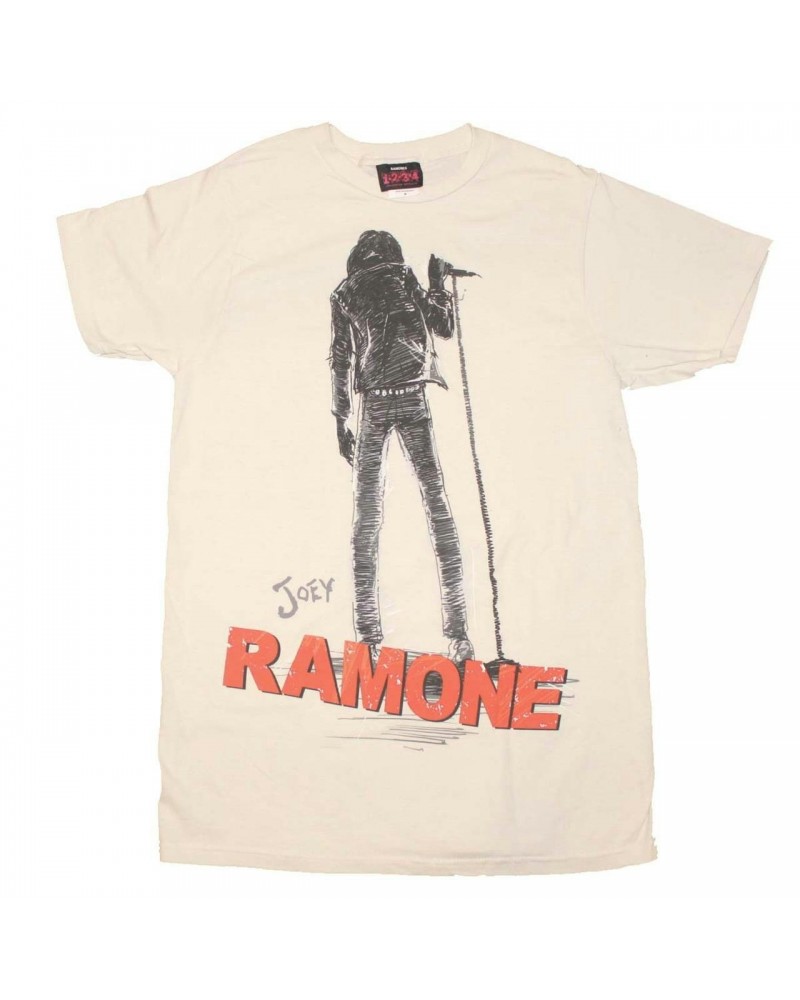 Ramones T Shirt | Joey Ramone Silhouette T-Shirt $7.80 Shirts