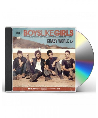 BOYS LIKE GIRLS CRAZY WORLD LP CD $6.99 Vinyl