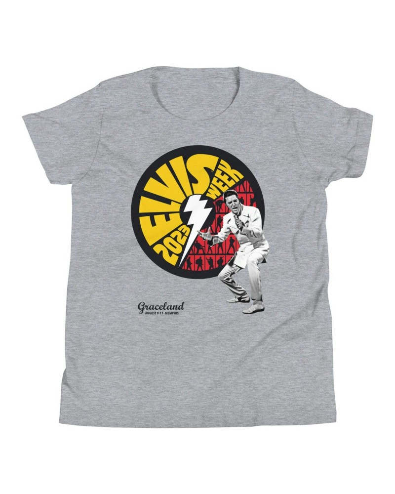 Elvis Presley Week 2023 Youth T-Shirt: V2 $10.53 Kids