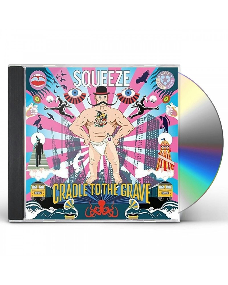 Squeeze CRADLE TO THE GRAVE CD $4.80 CD