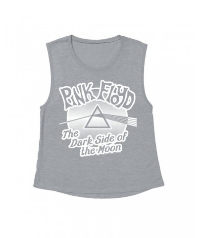 Pink Floyd Ladies' Muscle Tank Top | Retro POP Art Dark Side Of The Moon Shirt $14.83 Shirts