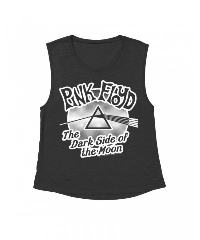 Pink Floyd Ladies' Muscle Tank Top | Retro POP Art Dark Side Of The Moon Shirt $14.83 Shirts