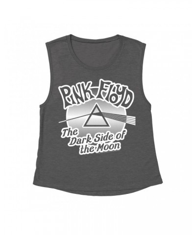 Pink Floyd Ladies' Muscle Tank Top | Retro POP Art Dark Side Of The Moon Shirt $14.83 Shirts