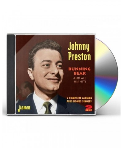 Johnny Preston RUNNING BEAR & ALL HIS HITS-2 COMPLETE ALBUMS PLUS CD $4.29 CD