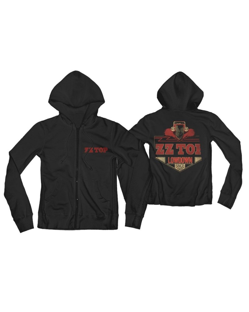 ZZ Top Low Down (Zip Hoodie) $25.18 Sweatshirts