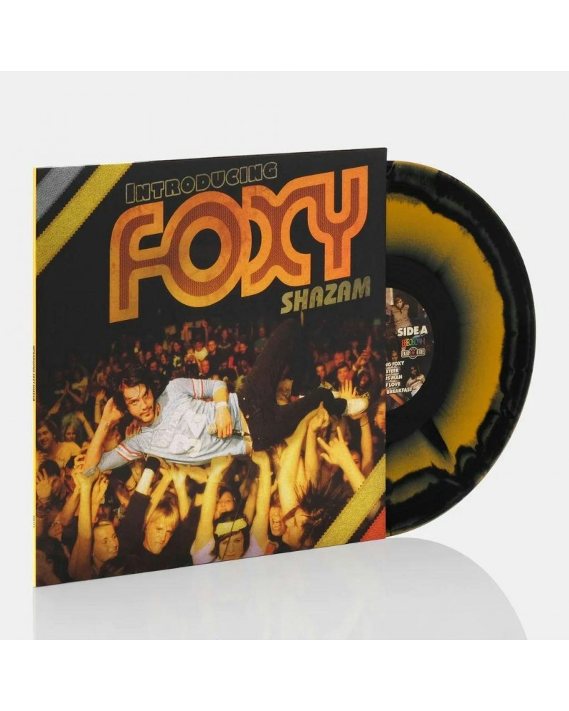 Foxy Shazam Introducing (Black & Orange Swirl) Vinyl Record $13.12 Vinyl