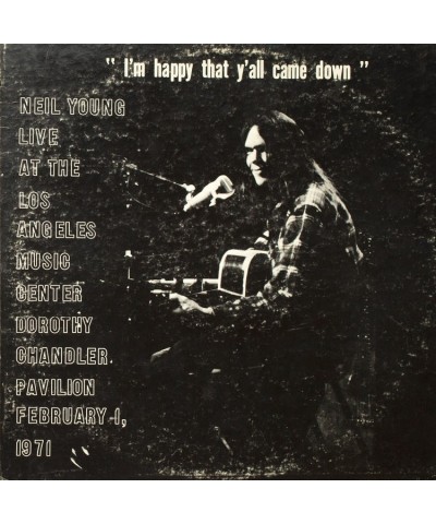 Neil Young Dorothy Chandler Pavilion 1971 Vinyl Record $8.99 Vinyl