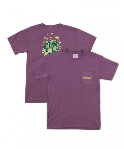 Phish Seaweed Pocket Tee on Heavyweight Plum Raisin $12.60 Shirts