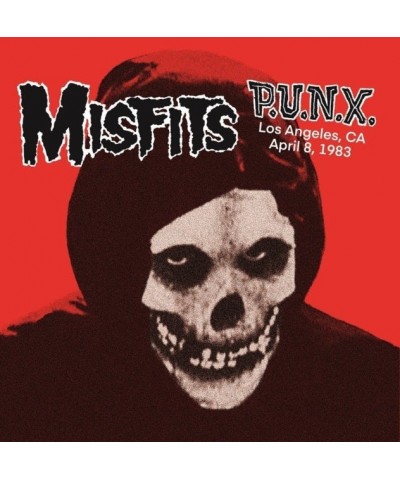 Misfits LP - P.U.N.X.: Live In Los Angeles. California. April 8th. 1983 (Vinyl) $8.96 Vinyl