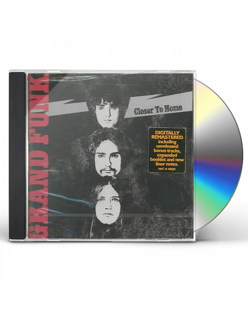 Grand Funk Railroad Closer To Home CD $6.27 CD