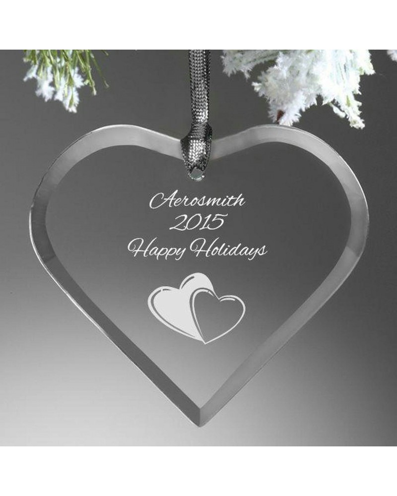 Aerosmith Happy Holidays Heart Ornament $13.48 Decor