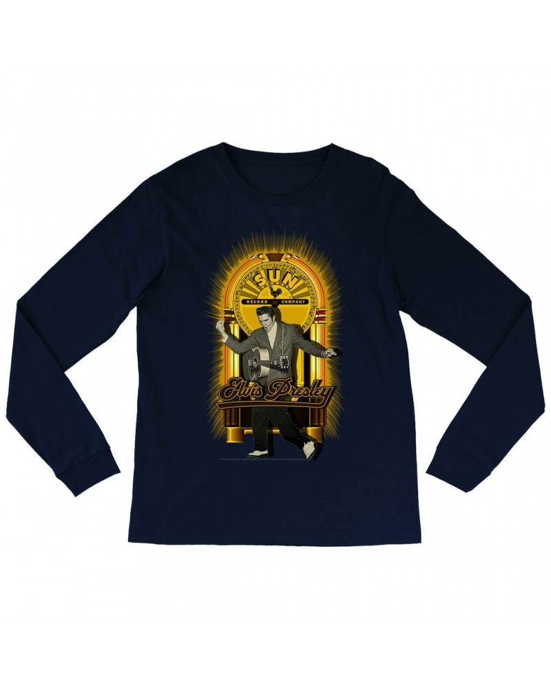 Elvis Presley Long Sleeve Shirt | Dancing Jukebox Shirt $13.78 Shirts