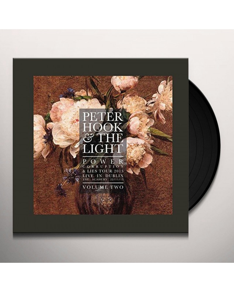 Peter Hook and The Light POWER CORRUPTION & LIES: LIVE IN DUBLIN VOL 2 Vinyl Record $10.85 Vinyl