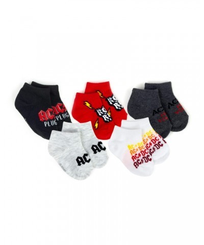 AC/DC 12-24 Month Socks (Set of 5) $4.21 Footware