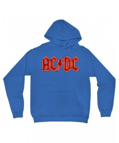 AC/DC Hoodie | Neon Lights Logo Hoodie $14.38 Sweatshirts