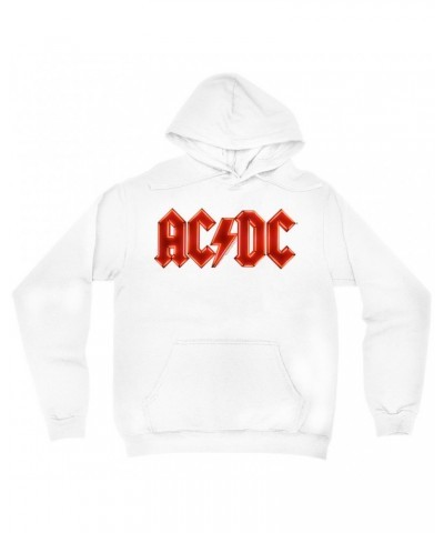 AC/DC Hoodie | Neon Lights Logo Hoodie $14.38 Sweatshirts