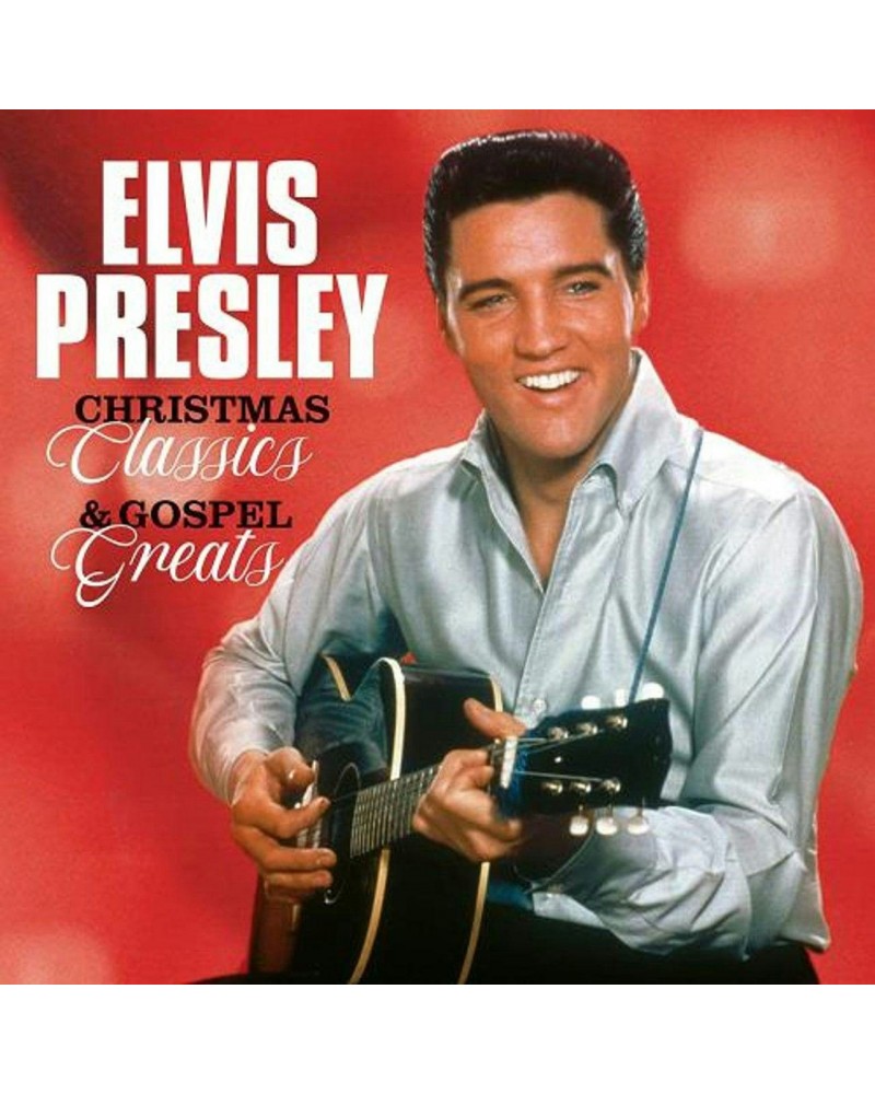 Elvis Presley Christmas Classics & Gospel Greats (AMS Exclusive/Snowy White) Vinyl Record $8.40 Vinyl