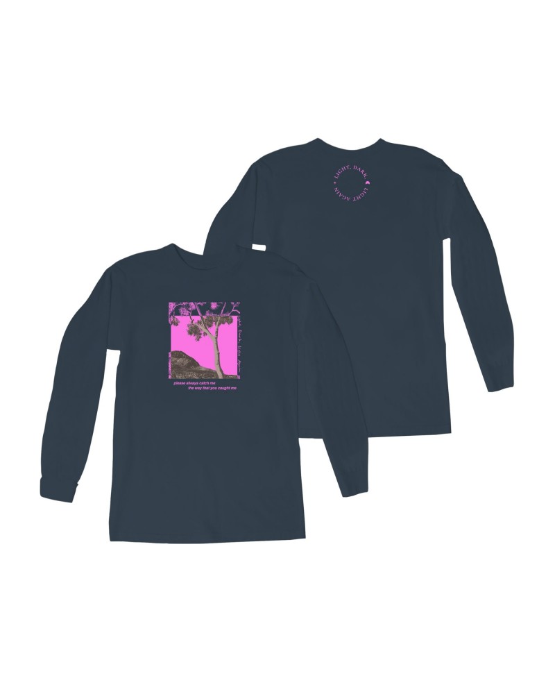 Angie McMahon PREORDER: Dark Again Navy Long Sleeve $20.70 Shirts