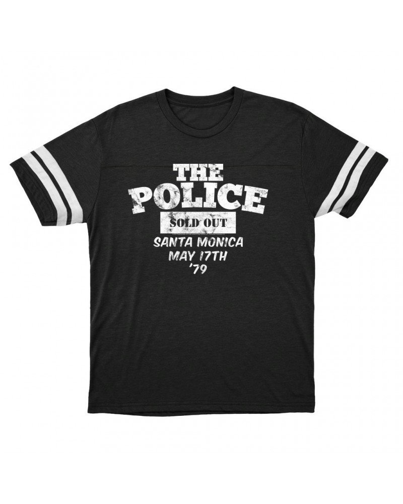 The Police Concert Distressed Football Shirt $13.84 Shirts