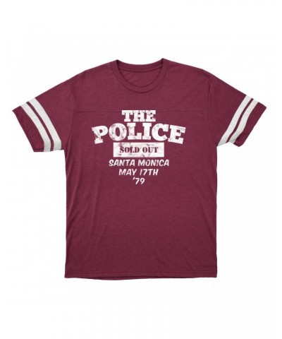 The Police Concert Distressed Football Shirt $13.84 Shirts