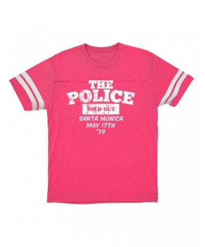 The Police Concert Distressed Football Shirt $13.84 Shirts