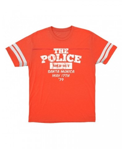 The Police Concert Distressed Football Shirt $13.84 Shirts