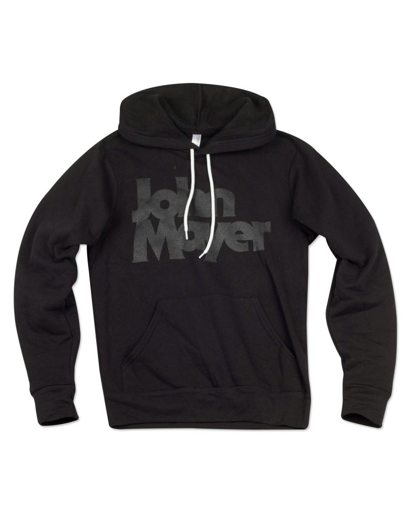 John Mayer Bold Serif Pullover Hoodie $24.00 Sweatshirts