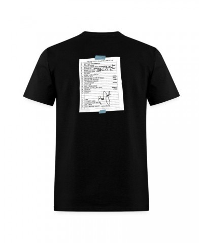 Billy Joel "10-20-23 MSG Set List" Black T-Shirt - Online Exclusive $20.00 Shirts