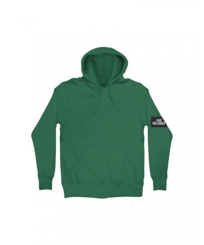 Liam Gallagher Patch Green Hoodie $20.11 Sweatshirts