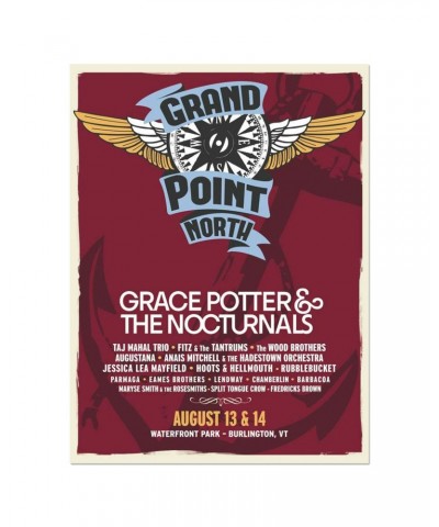 Grace Potter Signed Grand Point North Anchor Poster $2.40 Decor