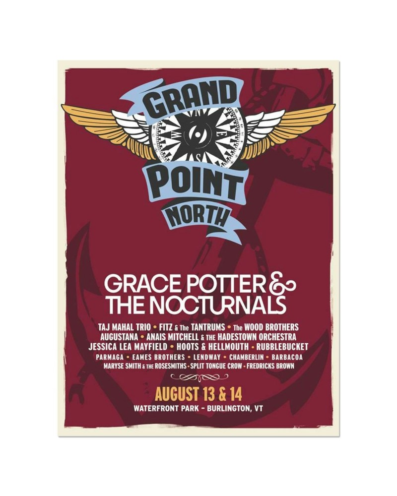 Grace Potter Signed Grand Point North Anchor Poster $2.40 Decor